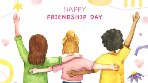 Happy Friendship Day India celebration 2025 friends band messages