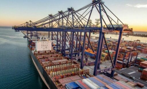 Karachi Port cargo growth 2025 terminal cranes ships